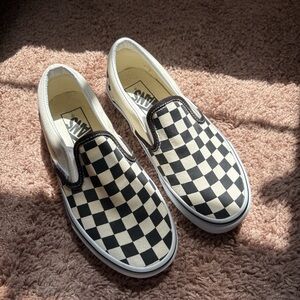 Vans Checkerboard Slip-On Sneakers